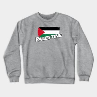 Palestine flag Crewneck Sweatshirt